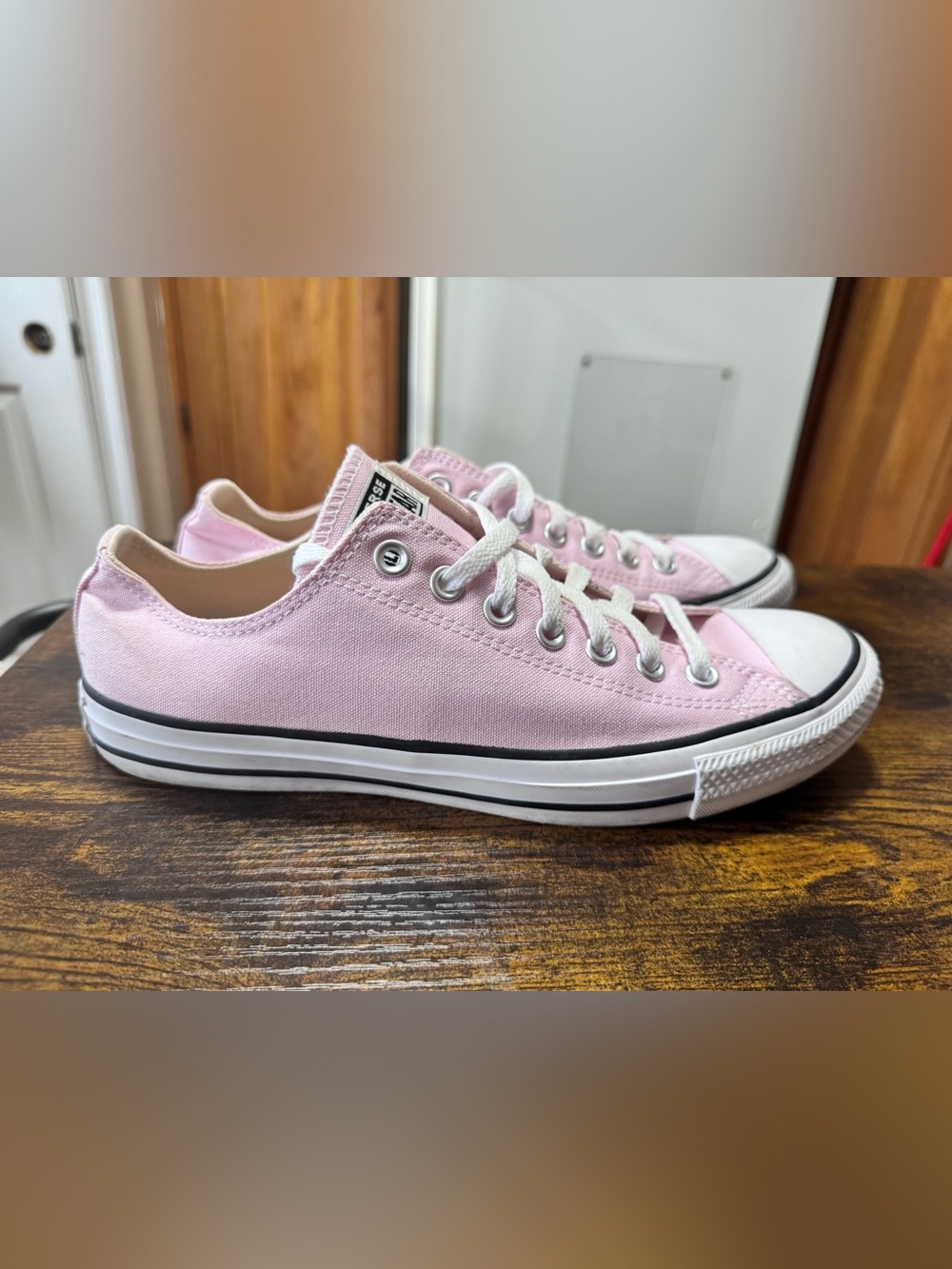 Converse Chuck Taylor All Star Low Pink Foam Sneakers Size Men's 9 / Women's 11